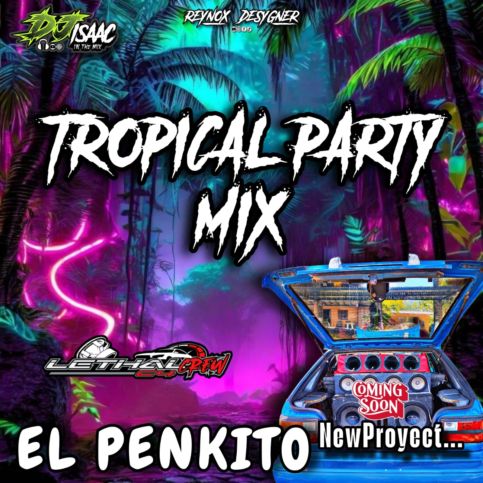 TROPICAL PARTY MIX - DJ ISAAC C-4